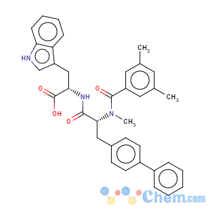 CAS No:169545-27-1 L-Tryptophan,3-[1,1'-biphenyl]-4-yl-N-(3,5-dimethylbenzoyl)-N-methyl-D-alanyl-