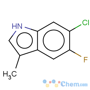 CAS No:169673-97-6 6-Chloro-5-fluoro-3-methylindole
