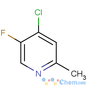 CAS No:169750-95-2 4-chloro-5-fluoro-2-methylpyridine