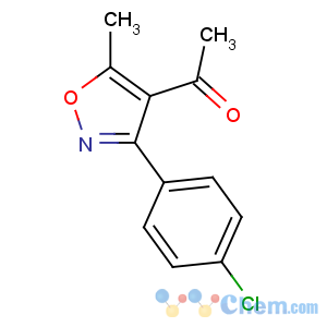 CAS No:169814-48-6 1-[3-(4-chlorophenyl)-5-methyl-1,2-oxazol-4-yl]ethanone