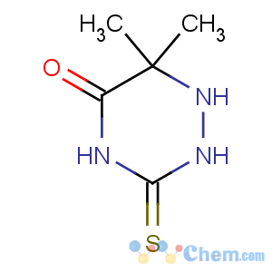 CAS No:16992-40-8 1,2,4-Triazin-5(2H)-one,tetrahydro-6,6-dimethyl-3-thioxo-