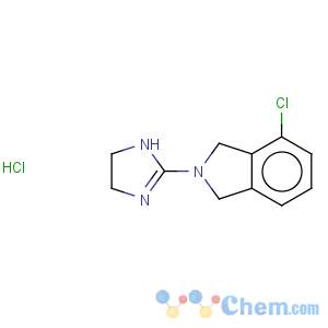CAS No:170034-96-5 1H-Isoindole,4-chloro-2-(4,5-dihydro-1H-imidazol-2-yl)-2,3-dihydro-