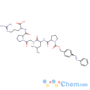 CAS No:17011-78-8 D-Arginine,1-[[[4-(2-phenyldiazenyl)phenyl]methoxy]carbonyl]-L-prolyl-L-leucylglycyl-L-prolyl-