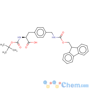 CAS No:170157-61-6 L-Phenylalanine,N-[(1,1-dimethylethoxy)carbonyl]-4-[[[(9H-fluoren-9-ylmethoxy)carbonyl]amino]methyl]-