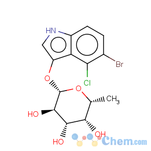 CAS No:17016-46-5 b-D-Galactopyranoside,5-bromo-4-chloro-1H-indol-3-yl 6-deoxy-