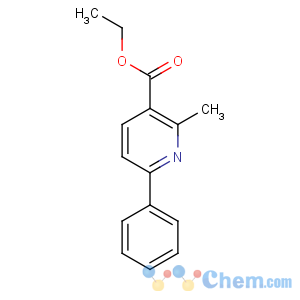 CAS No:1702-14-3 ethyl 2-methyl-6-phenylpyridine-3-carboxylate