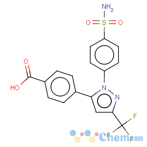 CAS No:170571-01-4 Benzoic acid,4-[1-[4-(aminosulfonyl)phenyl]-3-(trifluoromethyl)-1H-pyrazol-5-yl]-