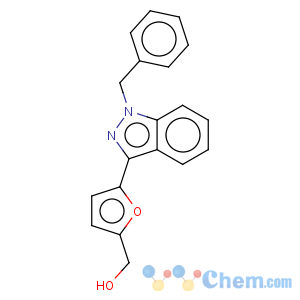 CAS No:170632-47-0 2-Furanmethanol,5-[1-(phenylmethyl)-1H-indazol-3-yl]-