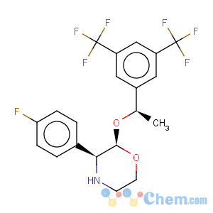 CAS No:170729-79-0 [2R-[2aR*),3a]-2-[1-[3,5-Bis(trifluoromethyl)phenyl]ethoxy]-3-(4-fluorophenyl)morpholine