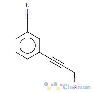 CAS No:170859-72-0 Benzonitrile,3-(3-hydroxy-1-propyn-1-yl)-