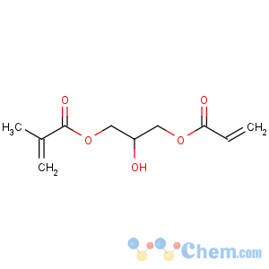 CAS No:1709-71-3 (2-hydroxy-3-prop-2-enoyloxypropyl) 2-methylprop-2-enoate