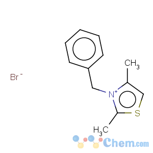CAS No:17091-45-1 Thiazolium,2,4-dimethyl-3-(phenylmethyl)-, bromide (1:1)
