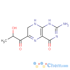 CAS No:17094-01-8 4(3H)-Pteridinone,2-amino-7,8-dihydro-6-[(2S)-2-hydroxy-1-oxopropyl]-