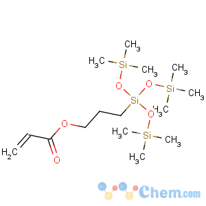 CAS No:17096-12-7 2-Propenoic acid,3-[3,3,3-trimethyl-1,1-bis[(trimethylsilyl)oxy]-1-disiloxanyl]propyl ester