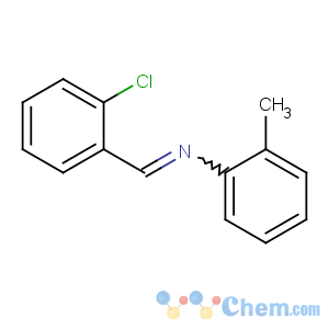 CAS No:17099-08-0 Benzenamine,N-[(2-chlorophenyl)methylene]-2-methyl-