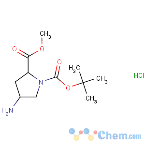 CAS No:171110-72-8 1-O-tert-butyl 2-O-methyl<br />(2S,4S)-4-aminopyrrolidine-1,2-dicarboxylate