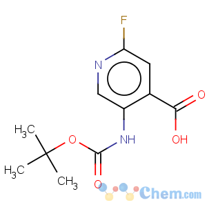 CAS No:171178-42-0 4-Pyridinecarboxylicacid, 5-[[(1,1-dimethylethoxy)carbonyl]amino]-2-fluoro-