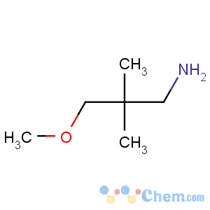 CAS No:171268-71-6 3-methoxy-2,2-dimethylpropylamine