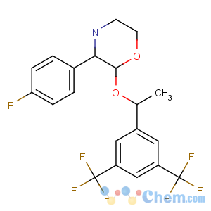 CAS No:171338-27-5 (2R,3S)-2-[(1R)-1-[3,<br />5-bis(trifluoromethyl)phenyl]ethoxy]-3-(4-fluorophenyl)morpholine