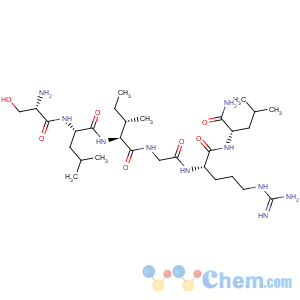 CAS No:171436-38-7 L-Leucinamide,L-seryl-L-leucyl-L-isoleucylglycyl-L-arginyl-