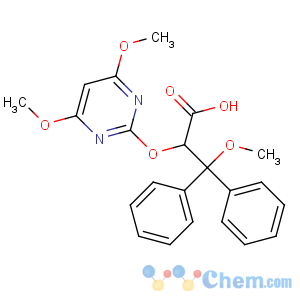 CAS No:171714-84-4 (2S)-2-(4,6-dimethoxypyrimidin-2-yl)oxy-3-methoxy-3,3-diphenylpropanoic<br />acid