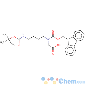 CAS No:171856-09-0 Glycine,N-[4-[[(1,1-dimethylethoxy)carbonyl]amino]butyl]-N-[(9H-fluoren-9-ylmethoxy)carbonyl]-