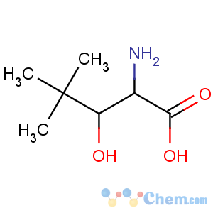 CAS No:171866-72-1 (2S,3R)-2-amino-3-hydroxy-4,4-dimethylpentanoic acid