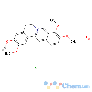 CAS No:171869-95-7 2,3,9,10-tetramethoxy-5,6-dihydroisoquinolino[2,<br />1-b]isoquinolin-7-ium