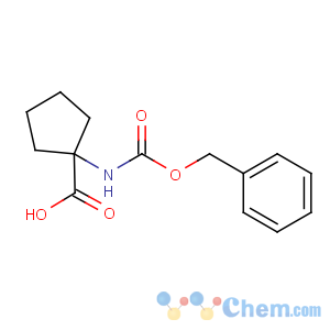 CAS No:17191-44-5 1-(phenylmethoxycarbonylamino)cyclopentane-1-carboxylic acid