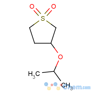 CAS No:17200-23-6 Thiophene,tetrahydro-3-(1-methylethoxy)-, 1,1-dioxide