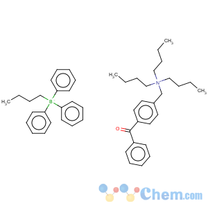 CAS No:172040-90-3 N-(4-[BENZOYL]BENZYL)-N,N,N-TRIBUTYLAMMONIUM BUTYLTRIPHENYL BORATE