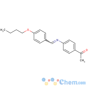CAS No:17224-18-9 1-[4-[(4-butoxyphenyl)methylideneamino]phenyl]ethanone