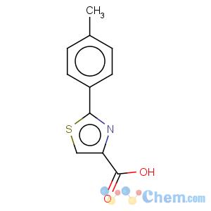 CAS No:17228-99-8 4-Thiazolecarboxylicacid, 2-(4-methylphenyl)-