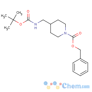CAS No:172348-56-0 benzyl<br />4-[[(2-methylpropan-2-yl)oxycarbonylamino]methyl]piperidine-1-<br />carboxylate