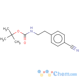 CAS No:172348-86-6 2-(4-cyano-phenyl)-n-boc-ethylamine