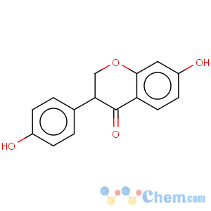 CAS No:17238-05-0 4H-1-Benzopyran-4-one,2,3-dihydro-7-hydroxy-3-(4-hydroxyphenyl)-