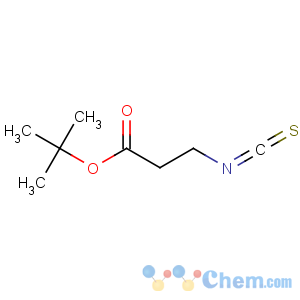 CAS No:172422-02-5 Propanoicacid, 3-isothiocyanato-, 1,1-dimethylethyl ester (9CI)