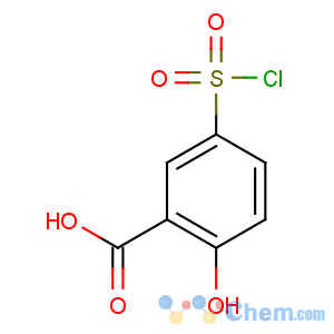 CAS No:17243-13-9 5-chlorosulfonyl-2-hydroxybenzoic acid