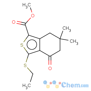 CAS No:172516-42-6 Benzo[c]thiophene-1-carboxylicacid, 3-(ethylthio)-4,5,6,7-tetrahydro-6,6-dimethyl-4-oxo-, methyl ester