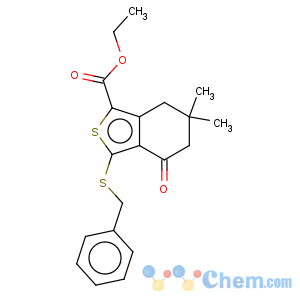CAS No:172516-45-9 Benzo[c]thiophene-1-carboxylicacid, 4,5,6,7-tetrahydro-6,6-dimethyl-4-oxo-3-[(phenylmethyl)thio]-, ethylester