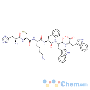 CAS No:172546-75-7 L-Tryptophan,L-histidyl-L-cysteinyl-L-lysyl-L-phenylalanyl-L-tryptophyl-