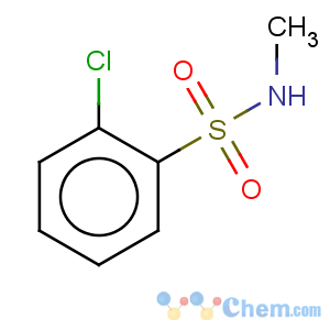 CAS No:17260-67-2 Benzenesulfonamide,2-chloro-N-methyl-