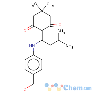 CAS No:172611-73-3 1,3-Cyclohexanedione,2-[1-[[4-(hydroxymethyl)phenyl]amino]-3-methylbutylidene]-5,5-dimethyl-
