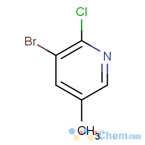 CAS No:17282-03-0 3-bromo-2-chloro-5-methylpyridine