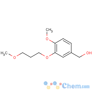 CAS No:172900-74-2 [4-methoxy-3-(3-methoxypropoxy)phenyl]methanol