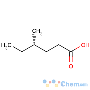 CAS No:1730-89-8 Hexanoic acid,4-methyl-, (4S)-