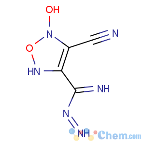 CAS No:173030-56-3 4-cyano-5-hydroxy-N-imino-2H-1,2,5-oxadiazole-3-carboximidamide
