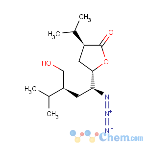 CAS No:173154-03-5 (3S,5S)-5-((1S,3S)-1-Azido-3-(hydroxymethyl)-4-methylpentyl)-3-isopropyldihydrofuran-2(3H)-one