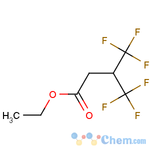 CAS No:17327-34-3 Butanoic acid,4,4,4-trifluoro-3-(trifluoromethyl)-, ethyl ester