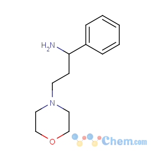 CAS No:173273-39-7 3-morpholin-4-yl-1-phenylpropan-1-amine
